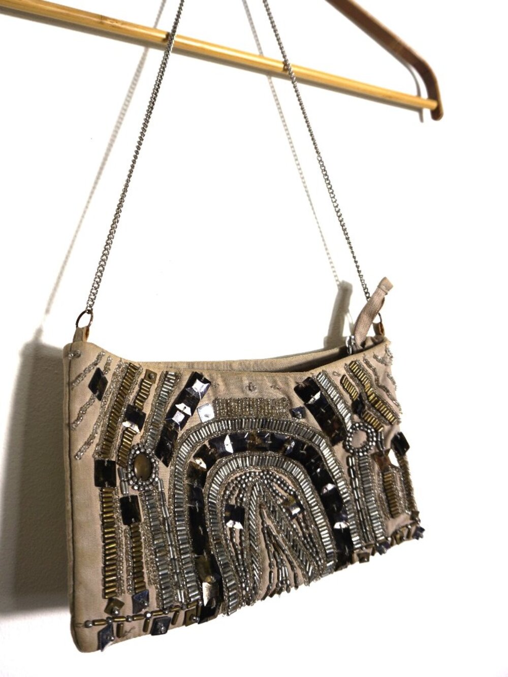 Vintage Beaded Shoulder Bag